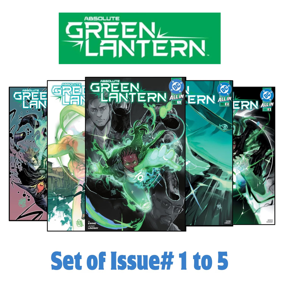 Absolute Green Lantern DC Comics | Set of 5 Comics | Issue #1 to #5