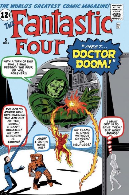Fantastic Four, Vol. 1 "Prisoners of Doctor Doom!" |  Issue#5A | Pub: Marvel Comics